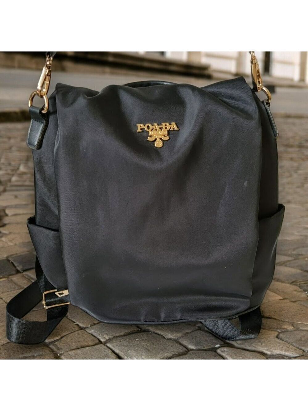 POABA Anti Theft Backpack - Black
